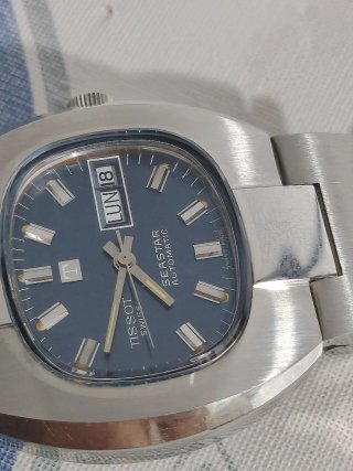 Reloj Tissot Seastar Automático Azul