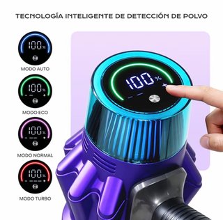 Aspiradora Inalámbrica Morada y Naranja NUEVA