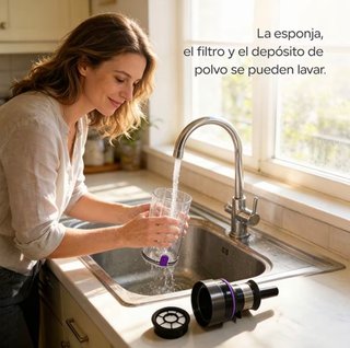 Aspiradora Inalámbrica Morada y Naranja NUEVA