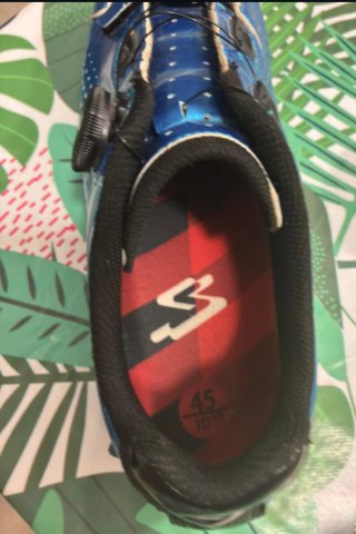 Calas MTB Azul Metálico talla 45