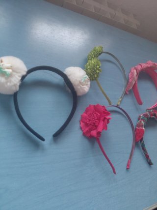 Lote de diademas para niña