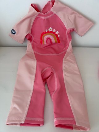 Neopreno bebé Nabaiji UPF50+ rosa 12-18m