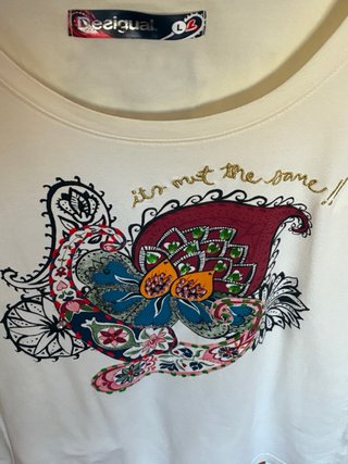 Camiseta Desigual Chica Multicolor Talla L