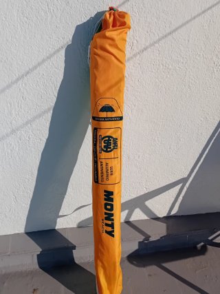 Sombrilla Playa Naranja 220cm