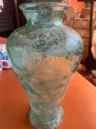 Vaso decorativo in vetro