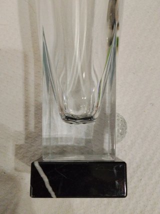 Jarrón de cristal Murano
