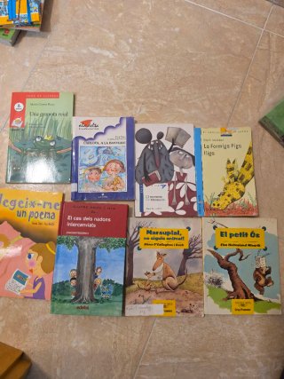 Pack libros lectura catalan niños