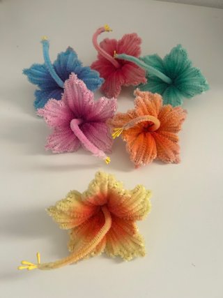 Llavero Flor de Hibisco para Bolso - Bag Charm