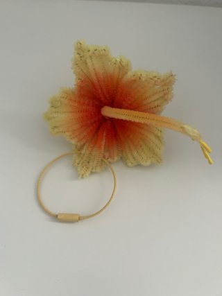 Llavero Flor de Hibisco para Bolso - Bag Charm
