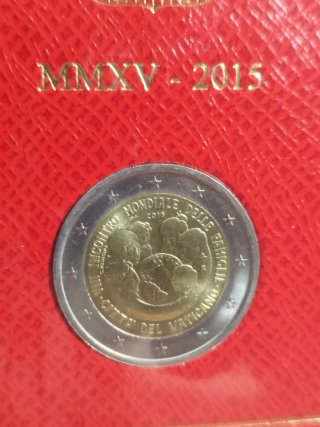 Vaticano 2€ 2015 Conmemorativa