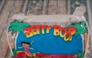 Bolsa de playa vintage Betty Boop