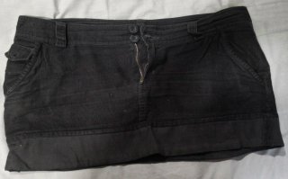Falda pana negra Talla 44