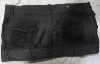 Falda pana negra Talla 44