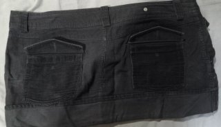 Falda pana negra Talla 44