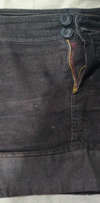 Falda pana negra Talla 44