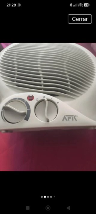 Calefactor eléctrico AFK