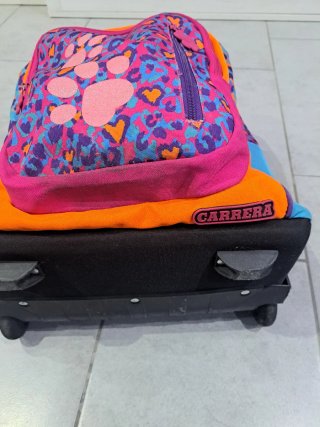 Zaino trolley bambina fantasia