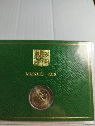 Vaticano 2€ 2018 Conmemorativa