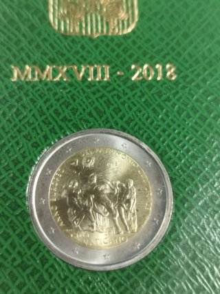Vaticano 2€ 2018 Conmemorativa