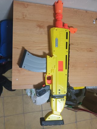 Pistola Nerf Fortnite Amarillo