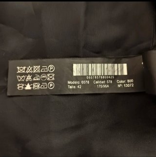 Americana Lana Espiga Gris Massimo Dutti T42