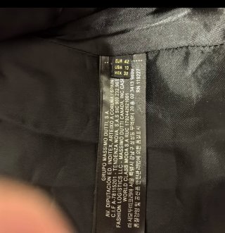 Americana Lana Espiga Gris Massimo Dutti T42