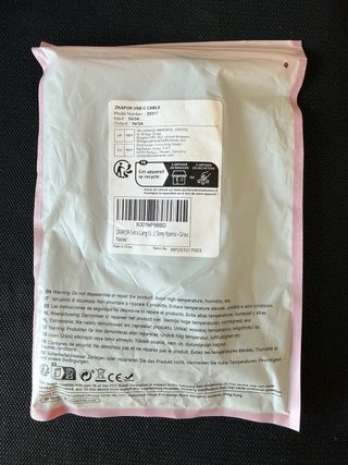 Cable USB C ZKAPOR 3M Carga Rápida
