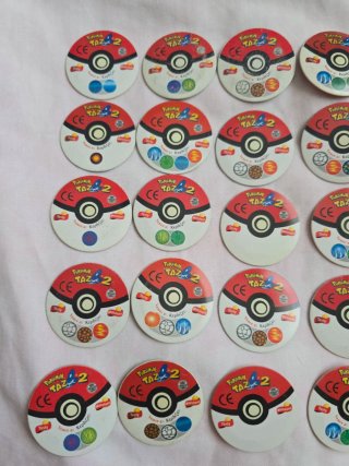 Tazos Pokémon 2 Holográficos