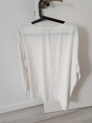 Blusa Cortefiel Blanca Talla XXL
