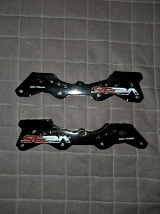 Guías patines SEBA 231mm flat