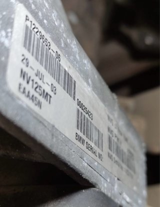 Caja de cambios BMW X5 “NV125”
