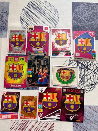 Lote Escudos FC Barcelona Panini