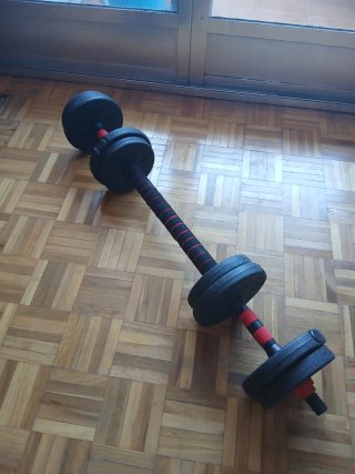 Pesas de 10kg ajustables
