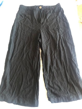 Pantalones Palazzo Negros Zara