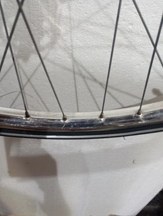 Rueda de bicicleta delantera (holandesa)