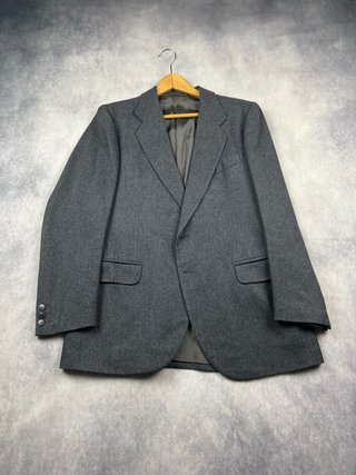 Americana Denis gris hombre talla 50 L lana blazer