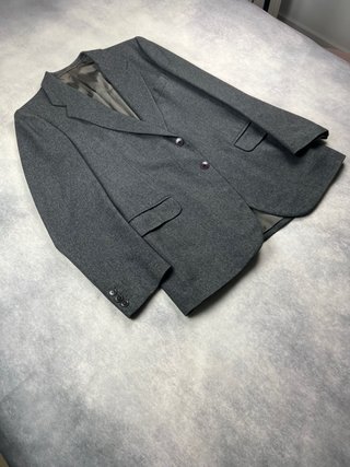 Americana Denis gris hombre talla 50 L lana blazer