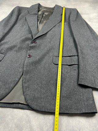 Americana Denis gris hombre talla 50 L lana blazer