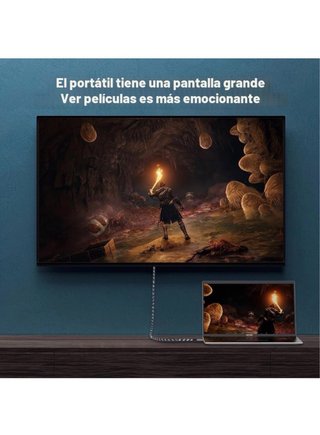 Cable USB-C a HDMI 8K 2M