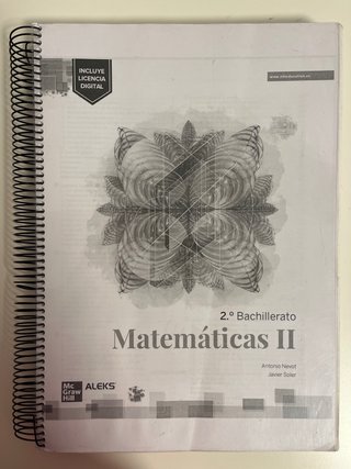 Matemáticas II 2.º Bachillerato
