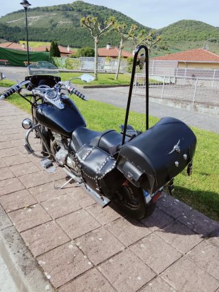 Kawasaki Vulcan Negra y Plateada