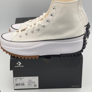 Converse Run Star Hike White Black Gum - Talla 42