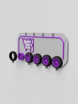 Colgador llaves GTA VI