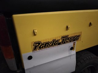 Seat Panda Terra. Adhesivo carrocería "Panda Terra