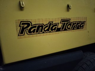 Seat Panda Terra. Adhesivo carrocería "Panda Terra