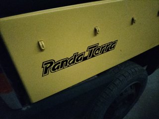 Seat Panda Terra. Adhesivo carrocería "Panda Terra
