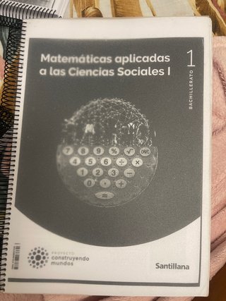 Libro de matemáticas ciencias sociales