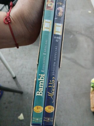 Pack Disney Bambi y Aladdin DVD