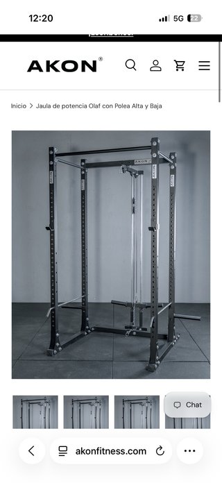 Rack de entrenamiento Akon con polea