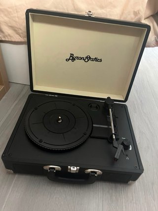 Tocadiscos Byron Statics Negro